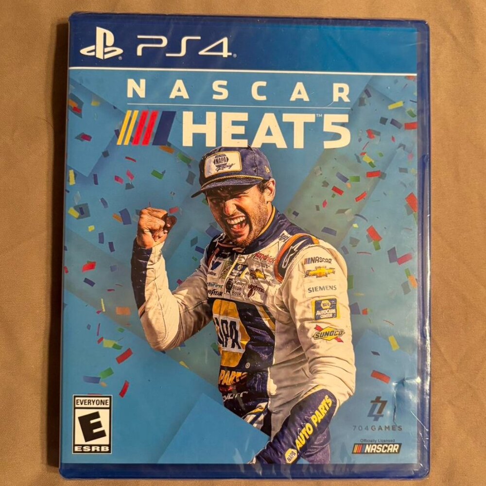 NASCAR Heat 5 PS4 Video Game New and Sealed Racing Car Automobile Sports